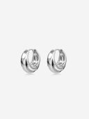 Mini Luna Huggie Hoops -