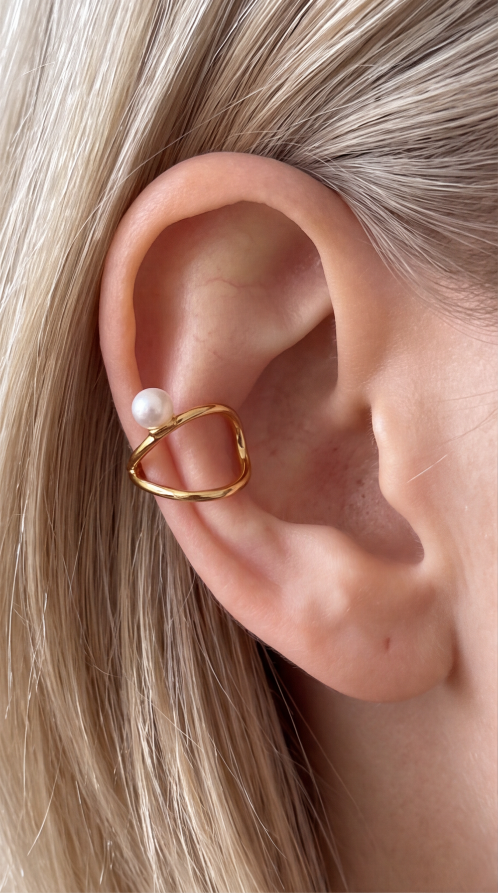 Star Orbit Ear Cuff customer photo