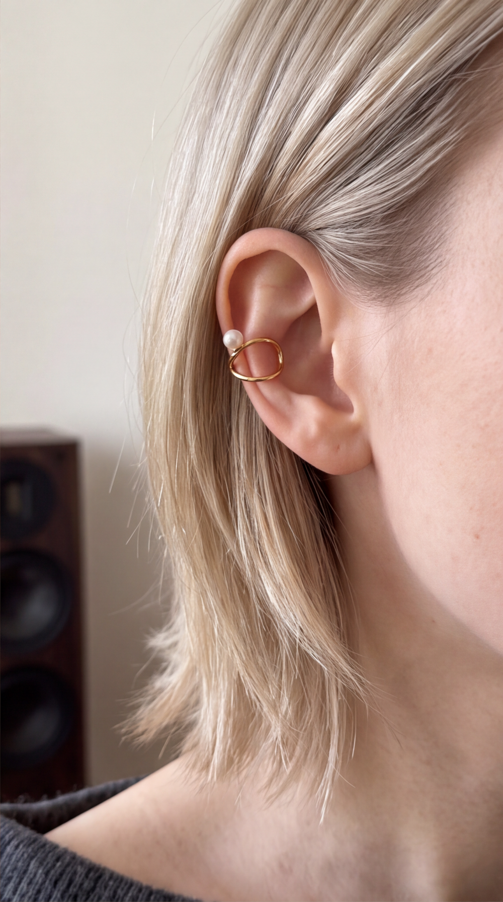 Star Orbit Ear Cuff customer photo