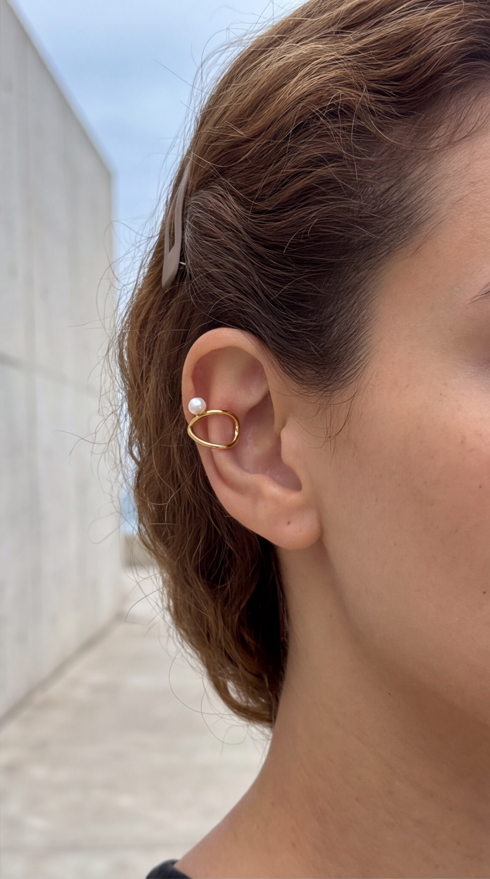 Star Orbit Ear Cuff customer photo