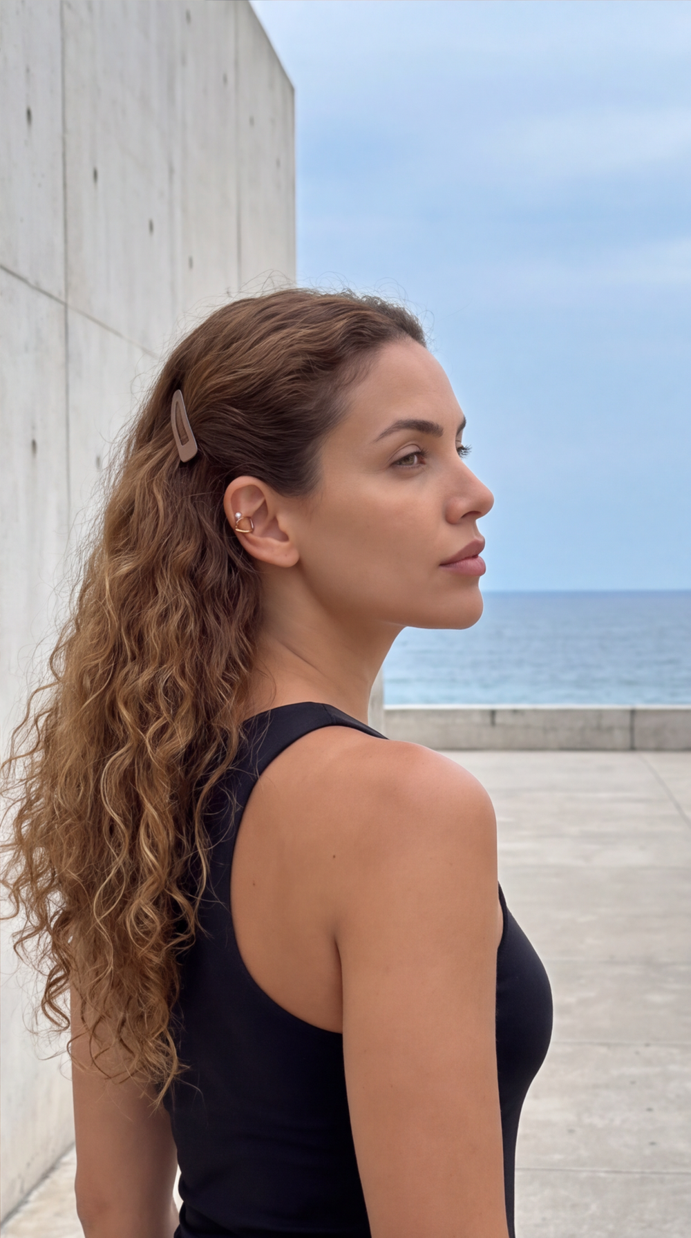 Star Orbit Ear Cuff customer photo