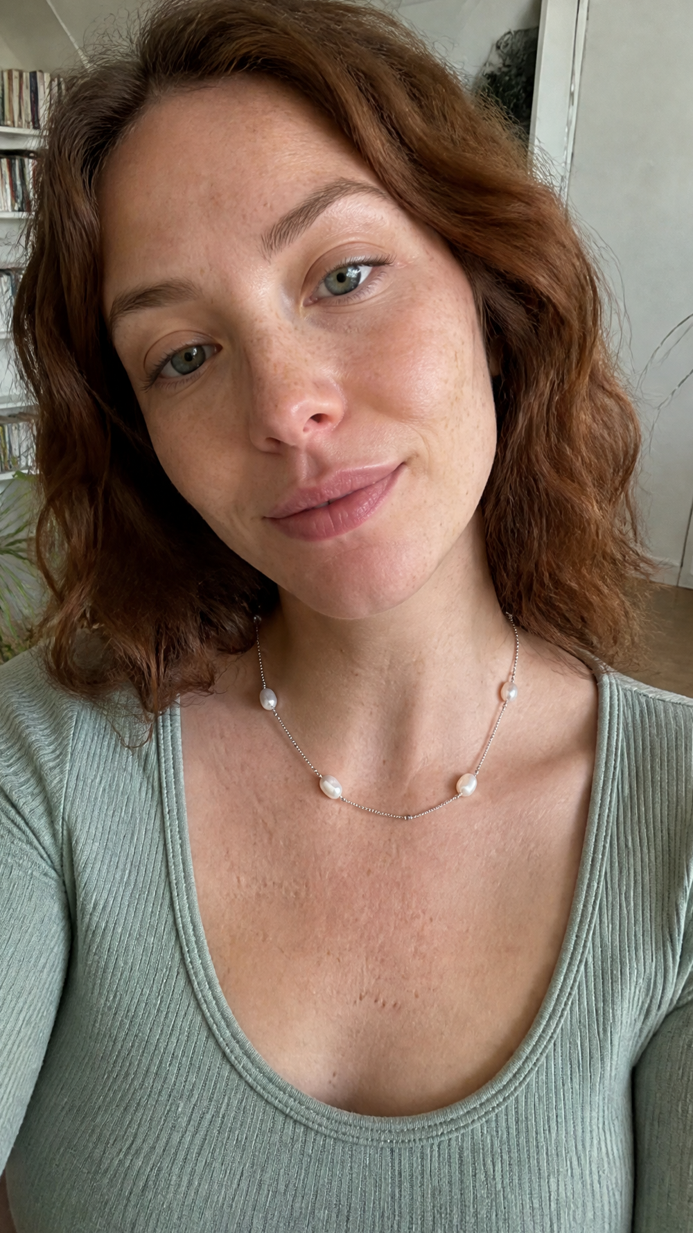 Keshi Pearl Necklace customer photo