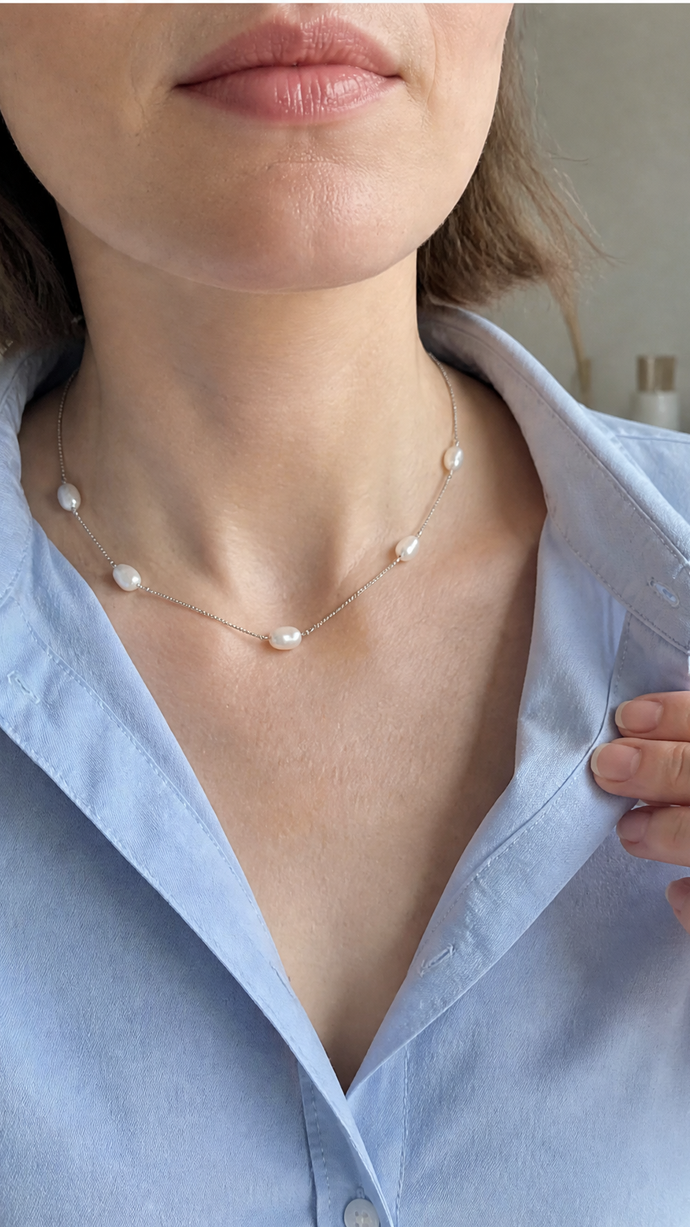 Keshi Pearl Necklace customer photo