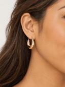 Luna Huggie Hoops
