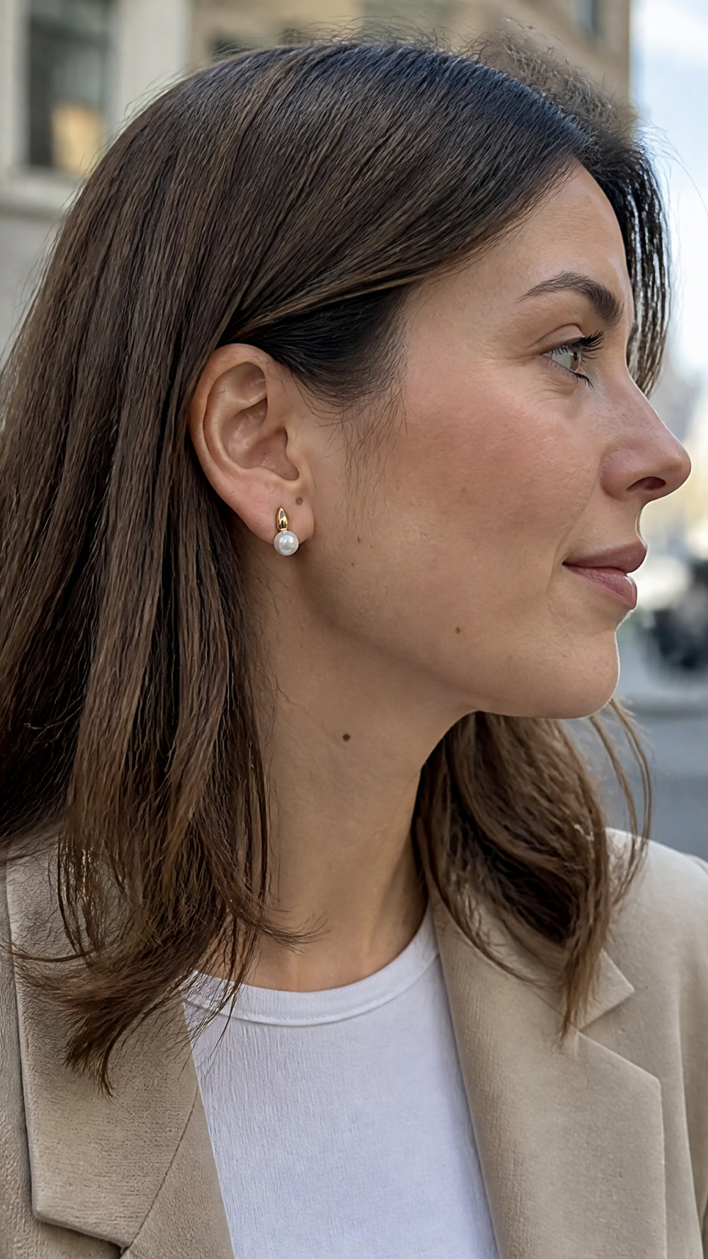 Hanging Bead Earrings customer photo
