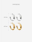 Chic Hoop Earrings -