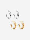 Chic Hoop Earrings -
