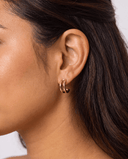 Curved Stud Earrings -