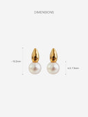 Hanging Bead Earrings -