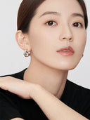 Horseshoe Huggie Earrings -