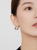 Horseshoe Huggie Earrings -