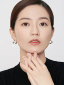Horseshoe Huggie Earrings -