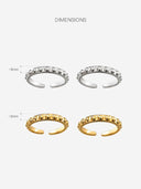 Link Bead Ring -