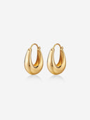 Luna Huggie Hoops -