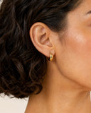 Mini Luna Huggie Hoops -