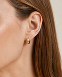 Mini Luna Huggie Hoops -