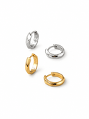 Mirror Finish Hoops -