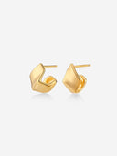 Origami‑Stud Earrings -