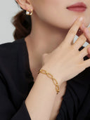 Petite Square Clasp Bracelet -