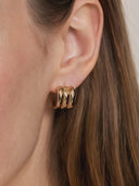 Wide Mirror Finish Hoops