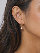 Pearl Bar Drop Earrings
