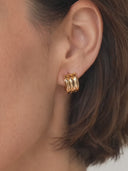Wide Mirror Finish Hoops