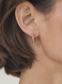 Rope Twist Hoops