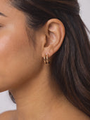 Curved Stud Earrings