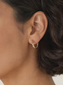 Rope Twist Hoops