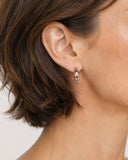 Rhombus Enamel hoops -