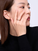 Rhombus Enamel Ring -