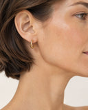 Rope Twist Hoops -