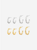 Rope Twist Hoops -