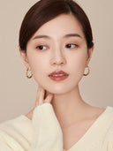 Rope Twist Hoops -