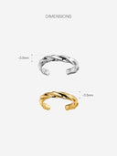 Rope Twist Ring -