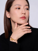 Ruby Chinese Gourd Bracelet -