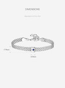 Starlight Sapphire Bracelet -