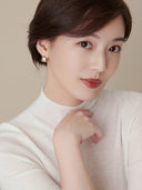 Tapered Arc Hoop Earrings -