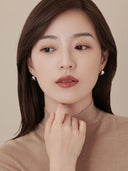 Tapered Arc Hoop Earrings -