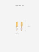 Trinity Pearl Earrings -