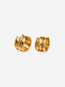 Wide Mirror Finish Hoops -
